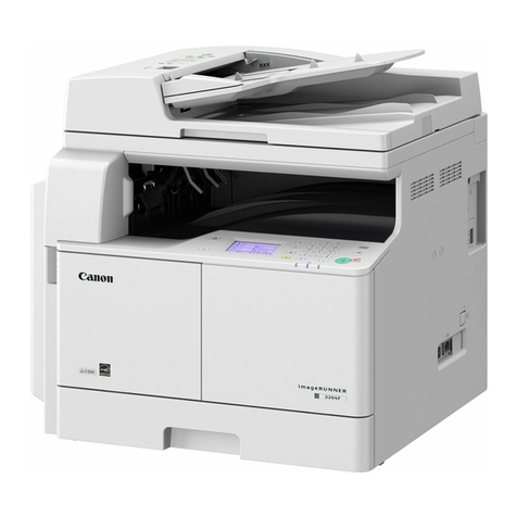 Canon imageRunner 2204F Getting started