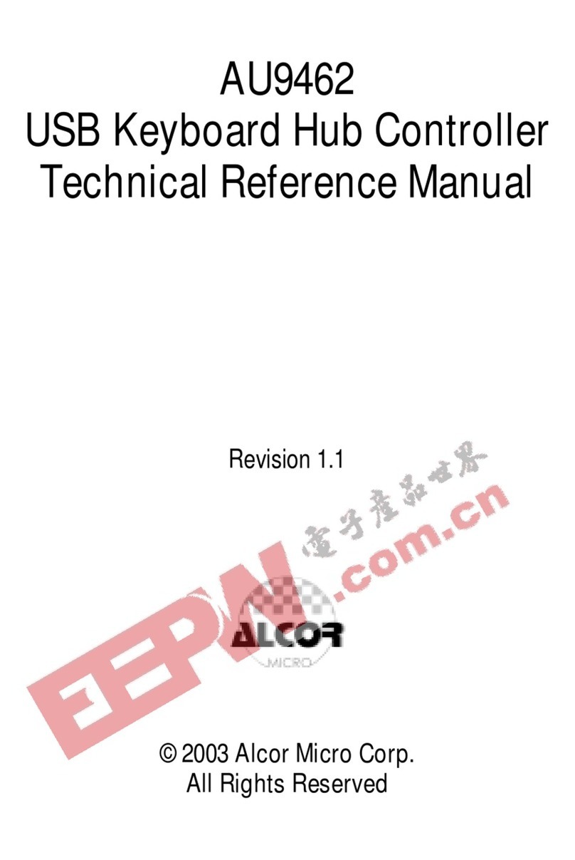 Alcor Micro AU9462 Technical reference manual