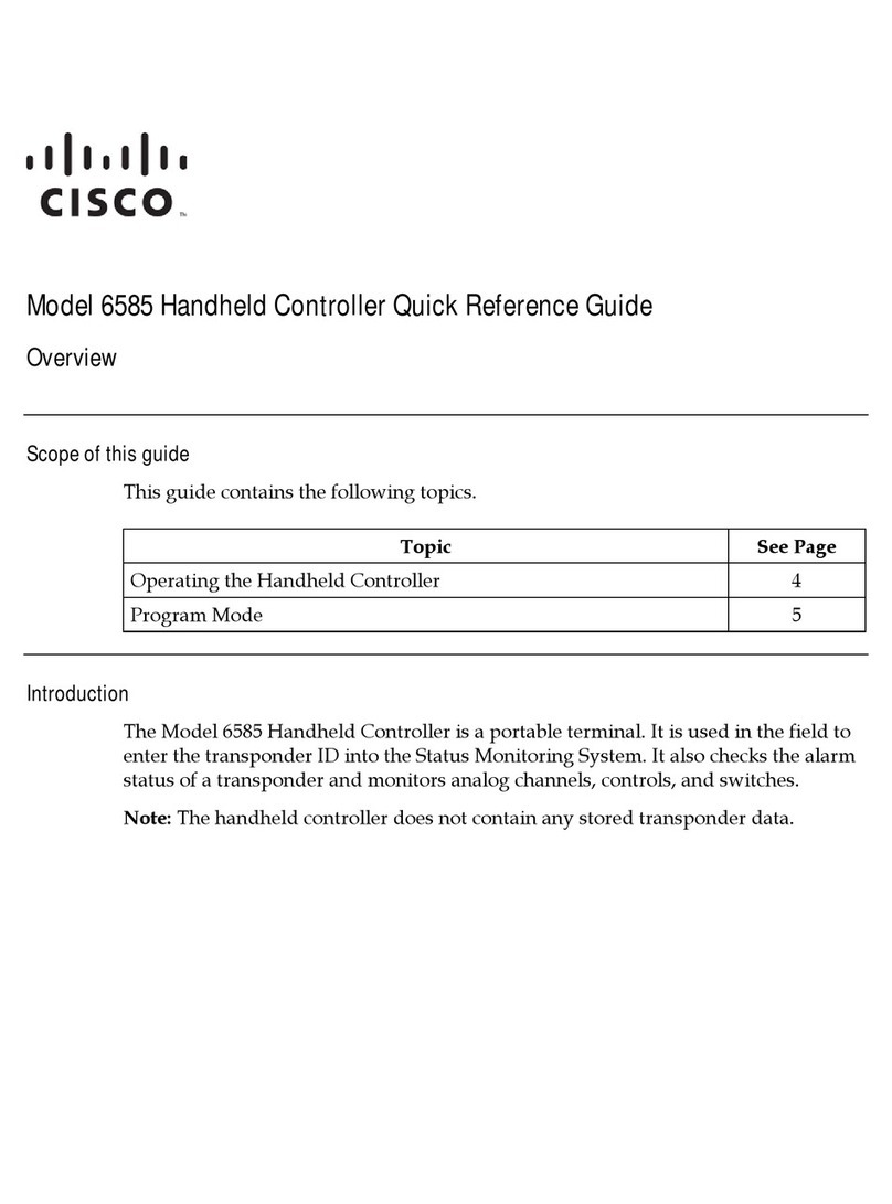Cisco 6585 User manual