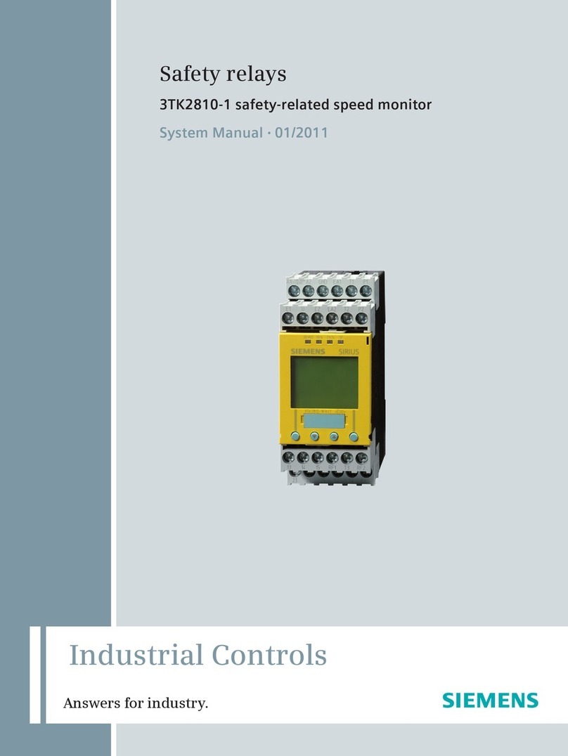 Siemens 3TK2810-1 System manual Siemens 3TK2810-1 System manual