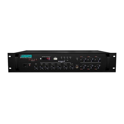 DSPPA MP210U User manual