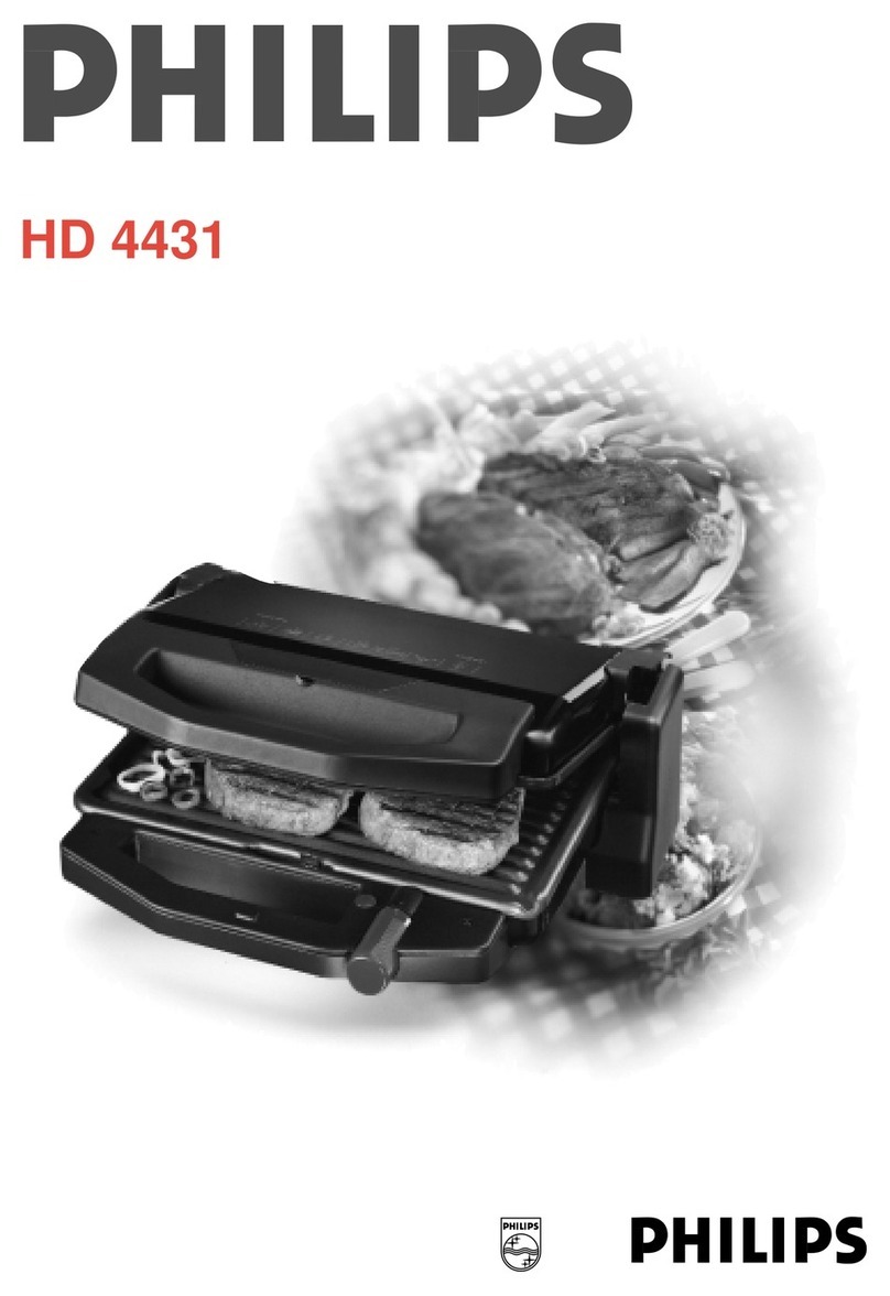 Philips HD 4431 operating instructions