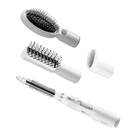 Philips Airstylist quattro 600 user manual