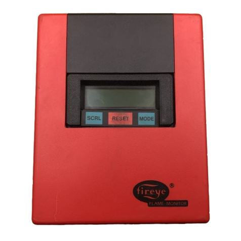 Fireye FLAME-MONITOR E110 manual