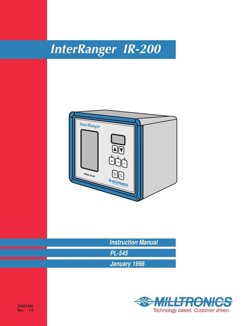 Milltronics InterRanger IR-200 User manual