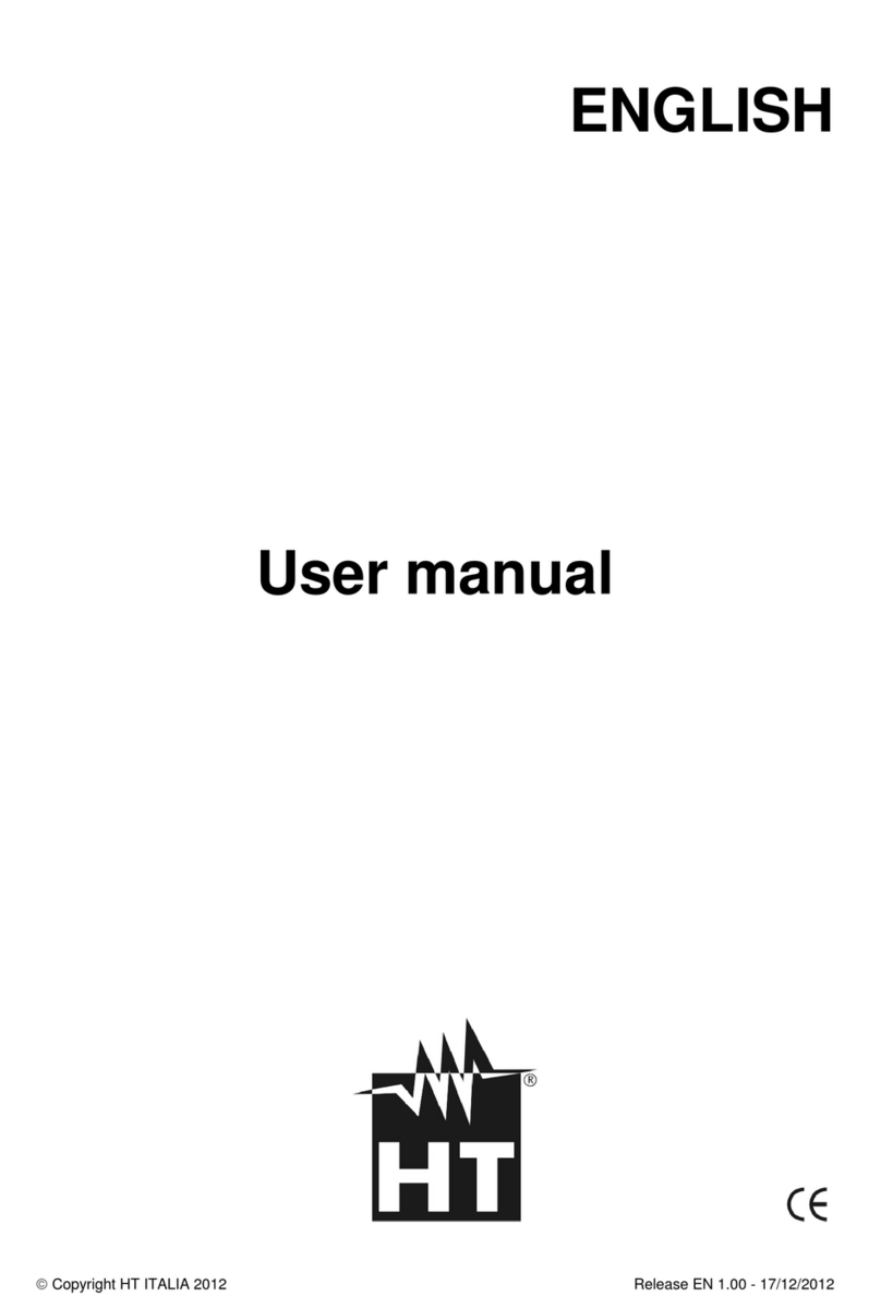 HT Instruments HT8051 user manual
