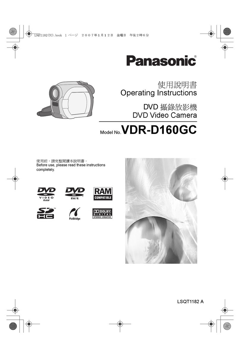 Panasonic VDR-D160GC operating instructions