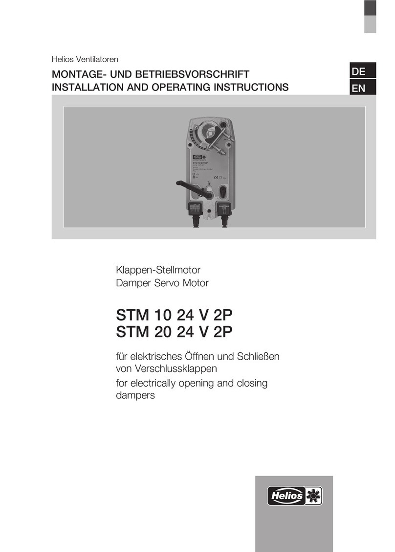 Helios STM 10 24 V 2P Installation and operating instructions