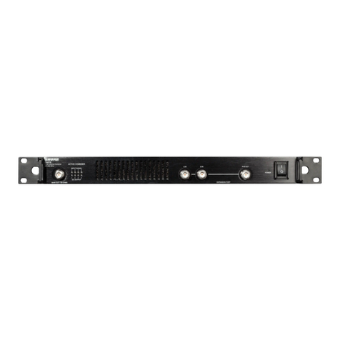 Shure PA421B User manual