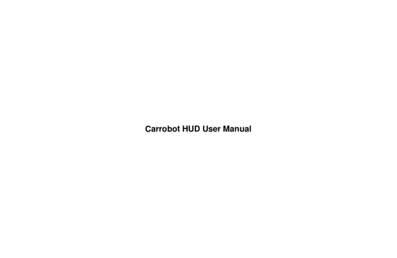 Boyo Carrobot HUD User manual