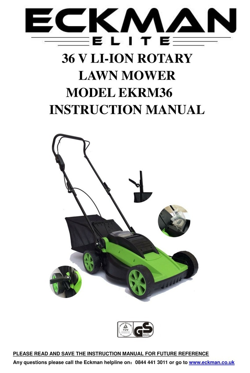 Eckman Elite EKRM36 instruction manual