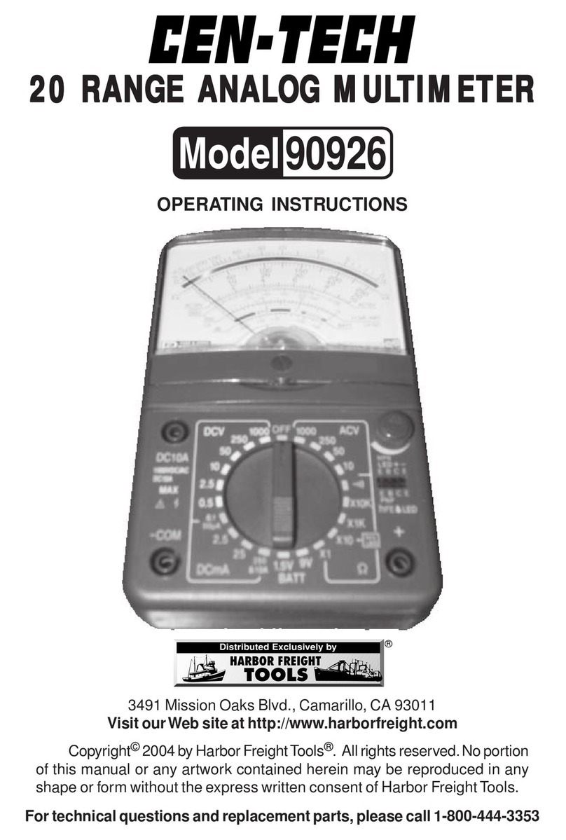 Centech 90926 operating instructions