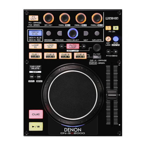 Denon DNSC2000 Service manual
