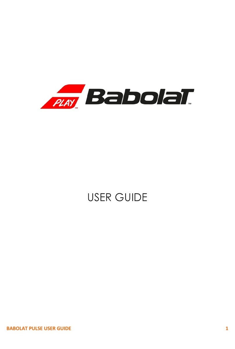 Babolat PULSE user guide