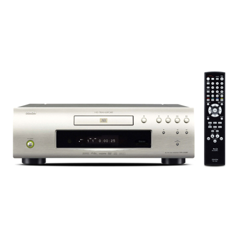 Denon DVD-2500BT User manual