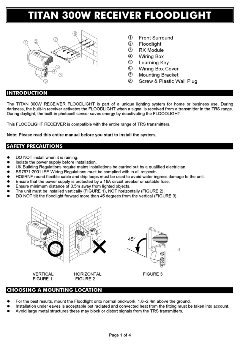 Titan TRS01RX manual
