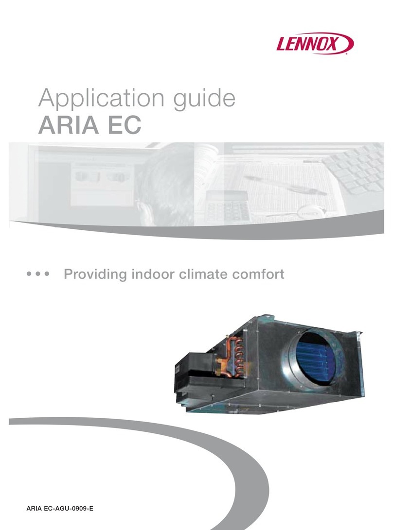 Lennox ARIA EC Series User guide