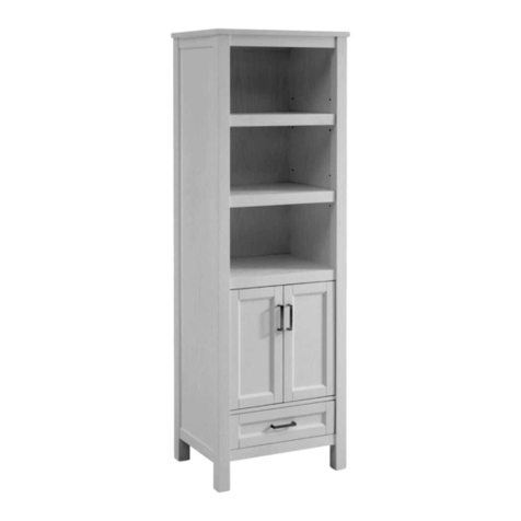 Scott Living Durham Bathroom Floor Cabinet manual Scott Living Durham Bathroom Floor Cabinet manual