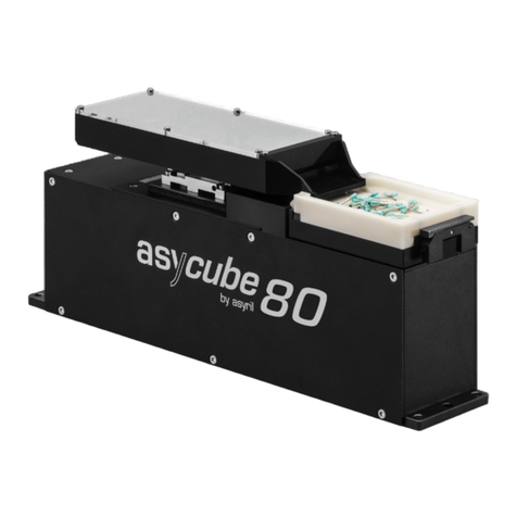 Asyril Asycube 240 Operating instructions