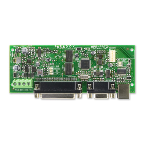 Paradox Digiplex EVO PRT3 Installation manual