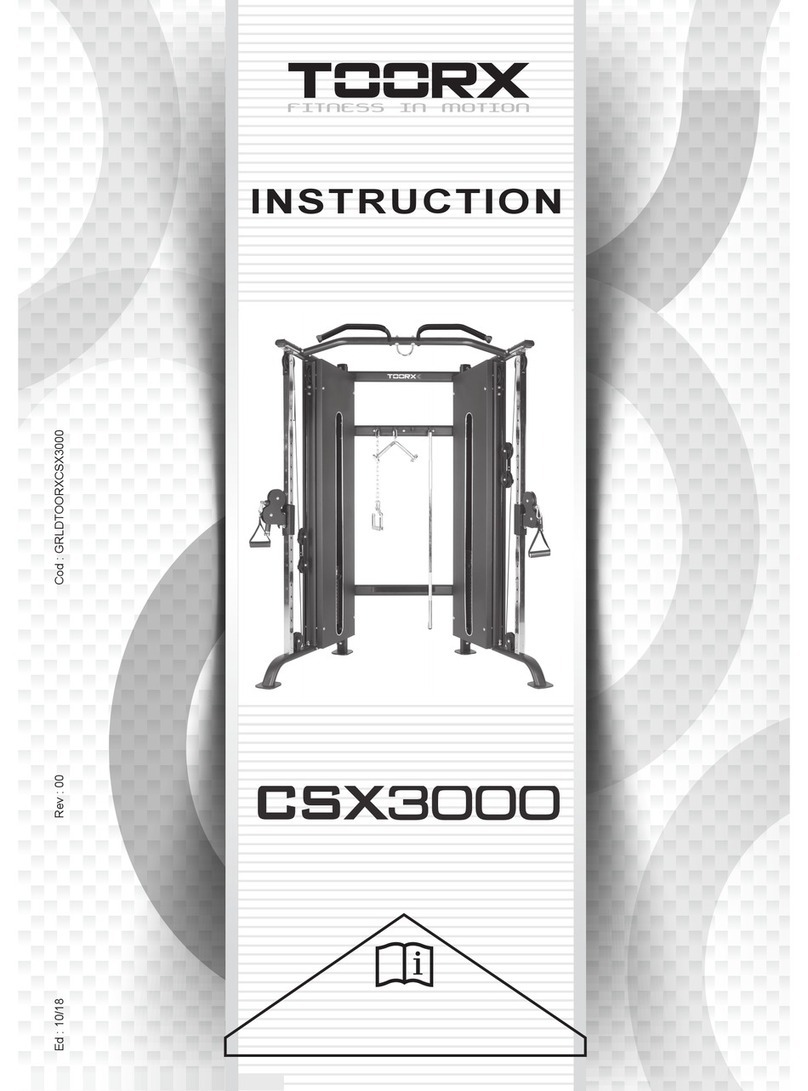 TOORX CSX3000 Instruction