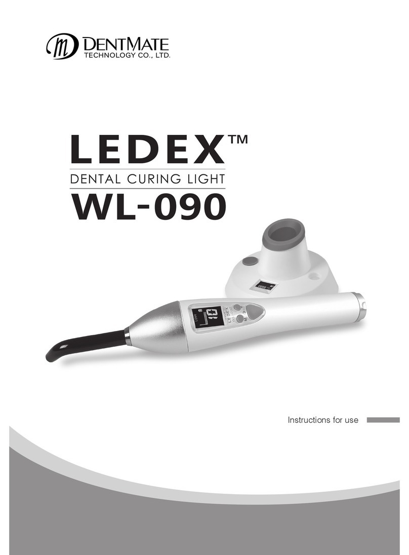 Dentmate LEDEX WL-090 Instructions for use