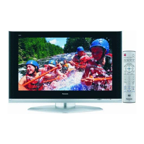 Panasonic TH-42PX50U Use and care manual