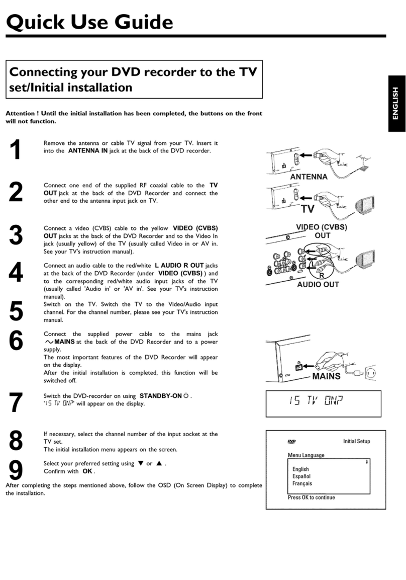 Philips MRV640/17 Operating manual