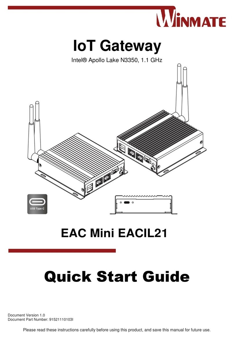 Winmate EAC Mini EACIL21 quick start guide
