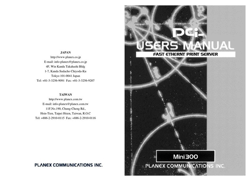 Planex Mini300 user manual