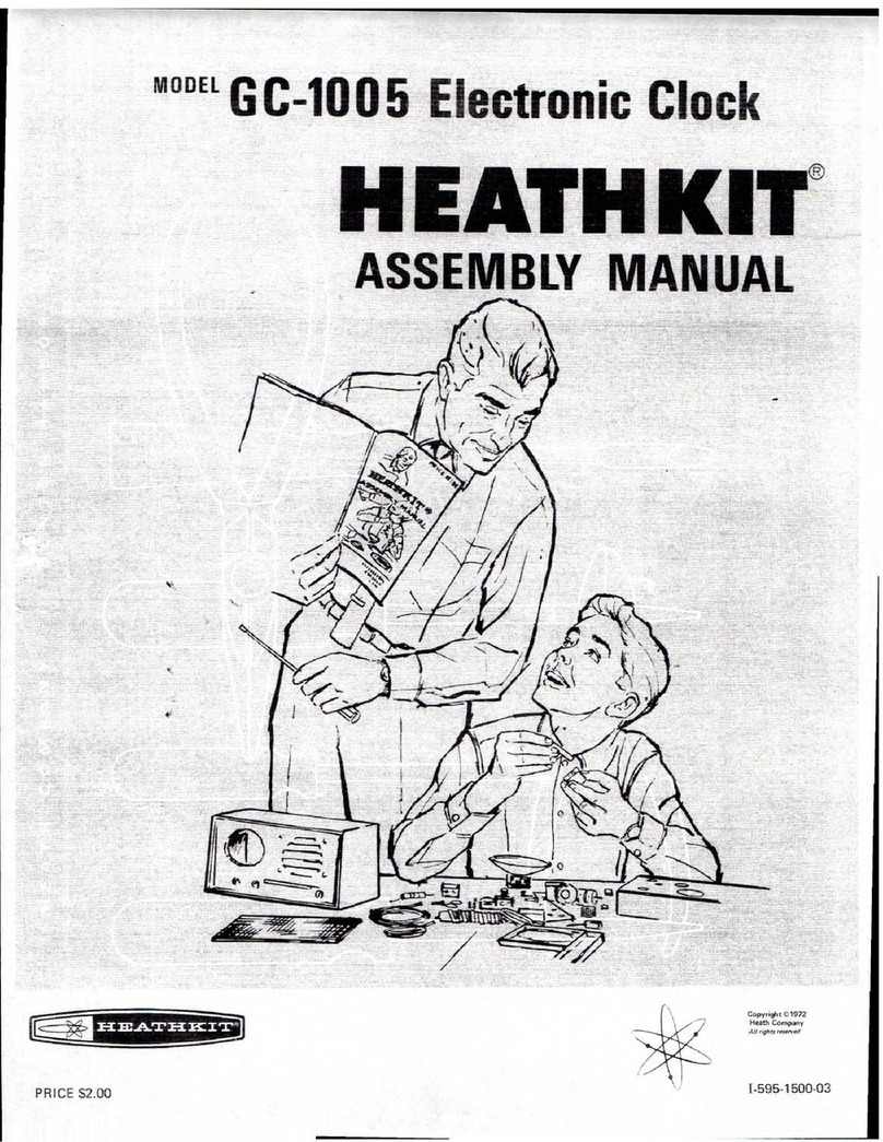 Heathkit GC-1005 Assembly manual