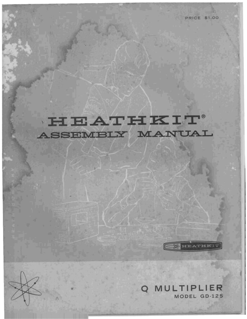 Heathkit Q MULTIPLIER Assembly manual