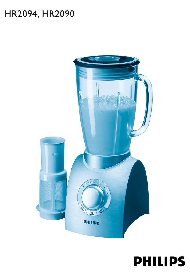Philips HR2094 Instructions for use