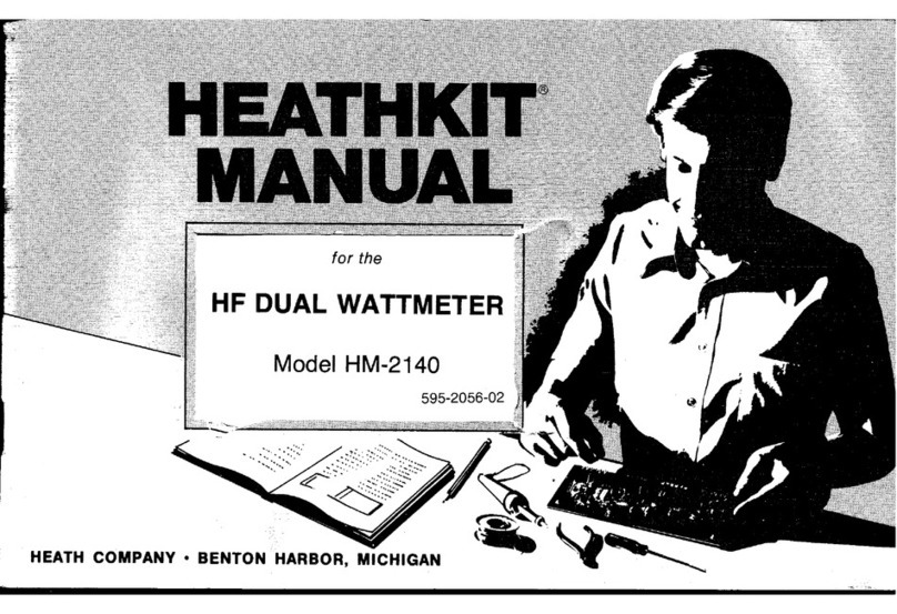 Heathkit HM-2140 User manual