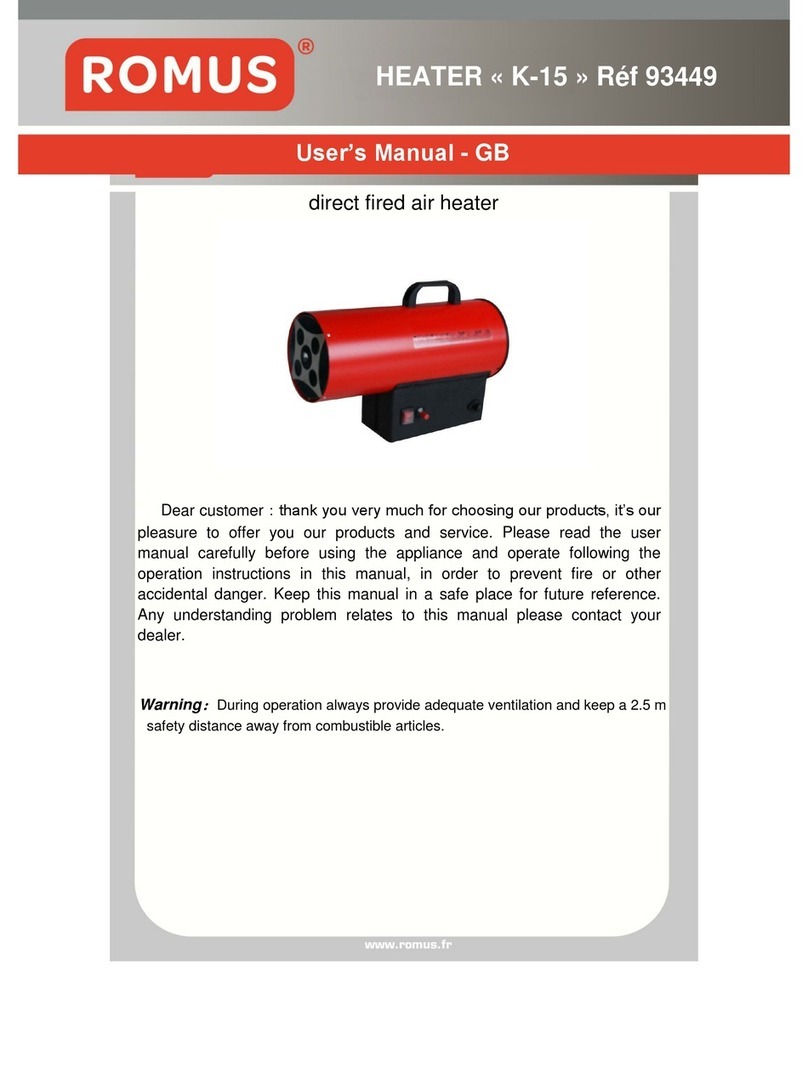 Romus K-15 user manual