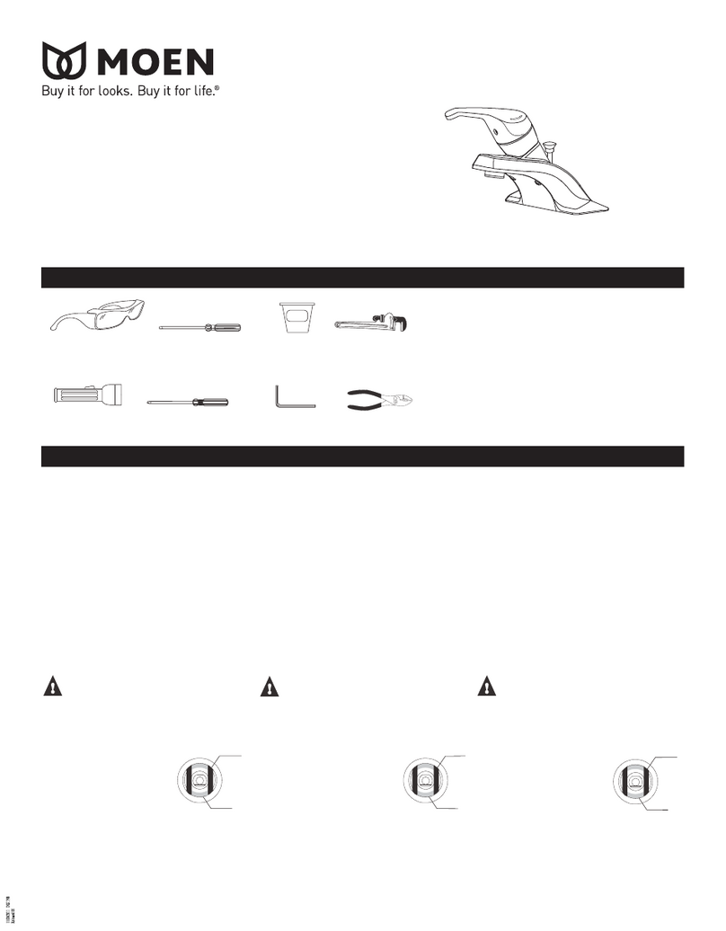 Moen 8433 User manual