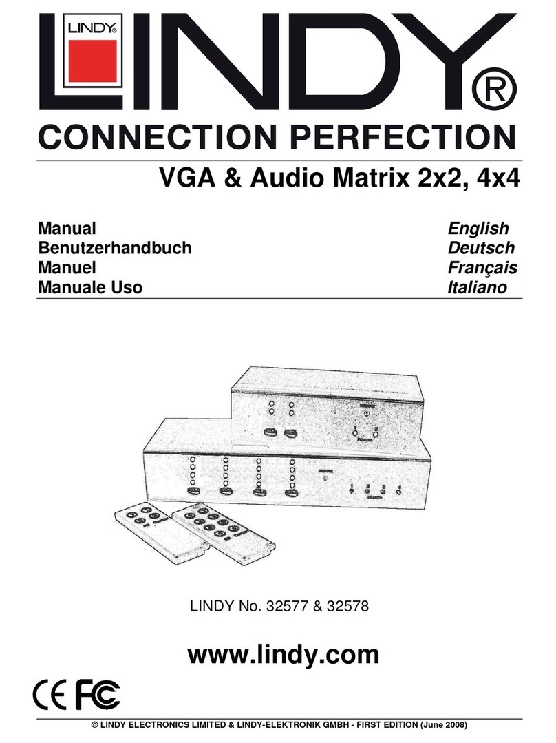 Lindy 32577 manual