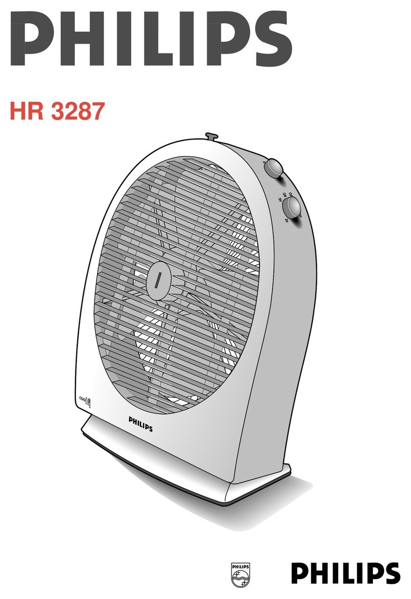 Philips HR 3287 User manual Philips HR 3287 User manual