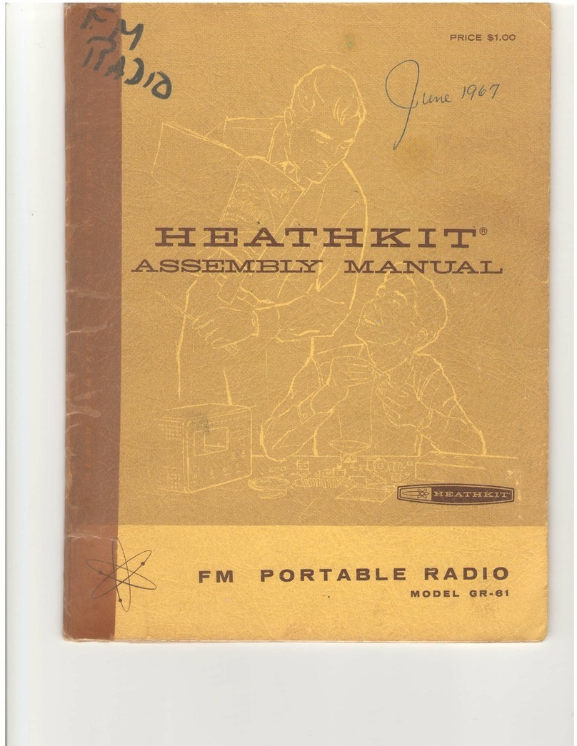 Heathkit GR-61 User manual