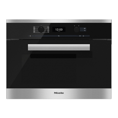 Miele DGC 6300 Operating and installation instructions
