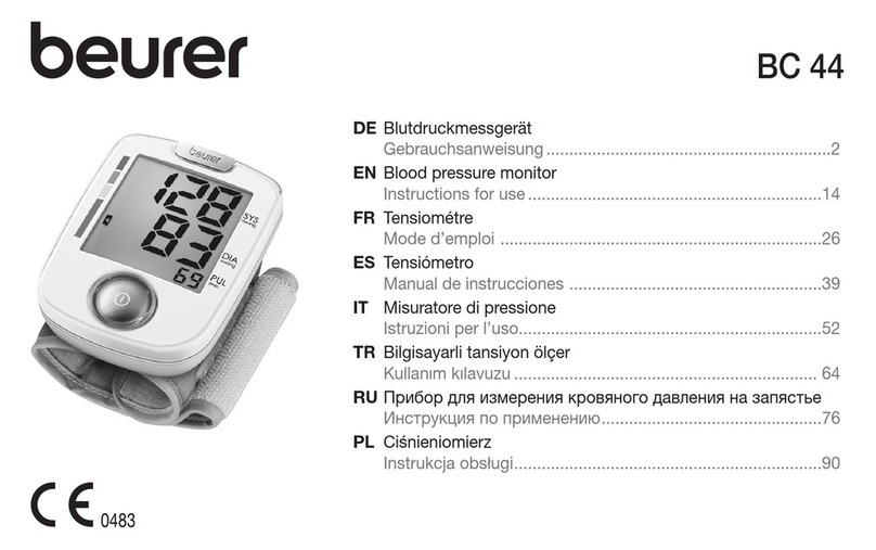 Beurer BC 44 User manual