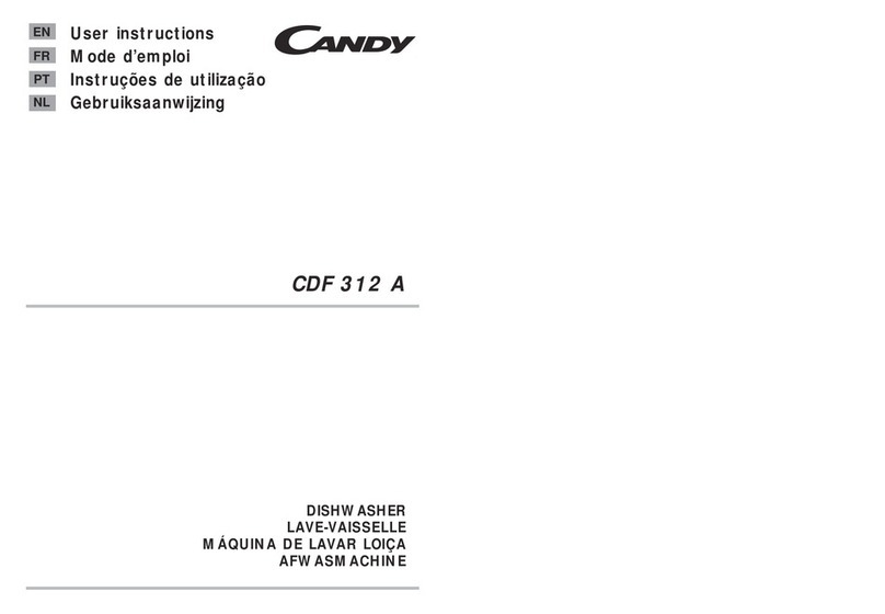 Candy CDF 312 A User manual Candy CDF 312 A User manual