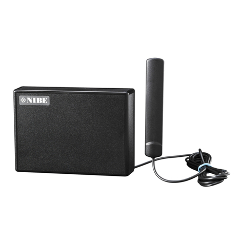 Nibe SMS 40 Installer manual