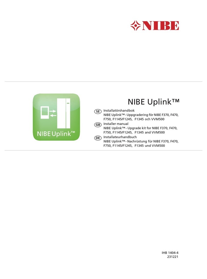 Nibe Uplink Installer manual