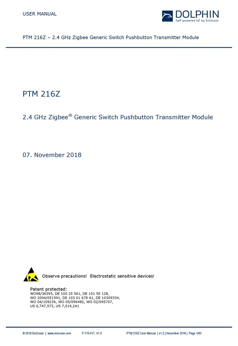 Dolphin PTM 216Z user manual