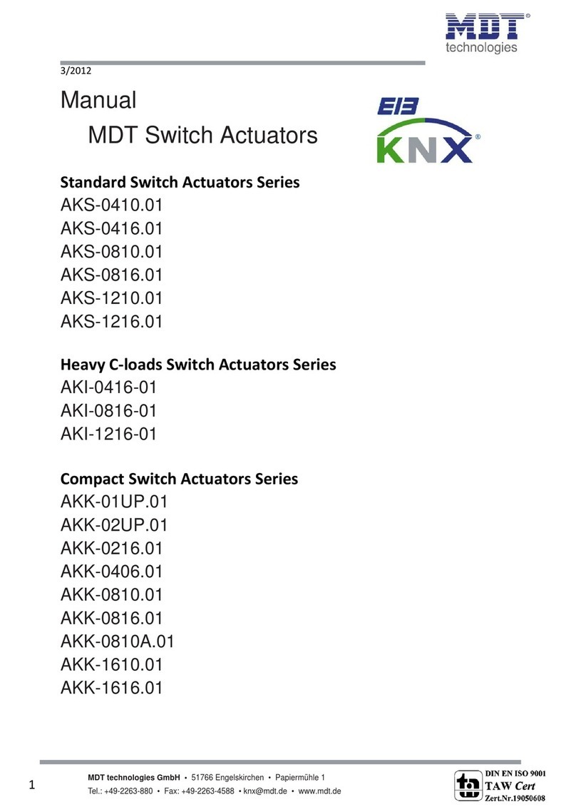 MDT AKS-0410.01 User manual