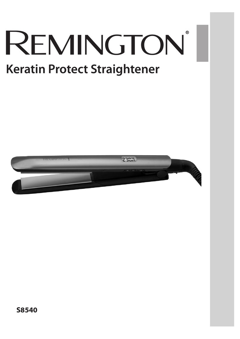 Remington S8540 User manual
