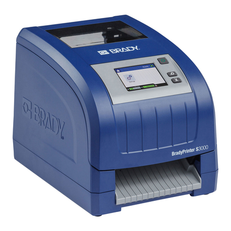 Brady BradyPrinter S3000 user manual
