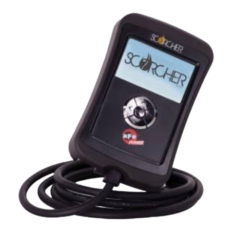 aFe Power Scorcher User manual