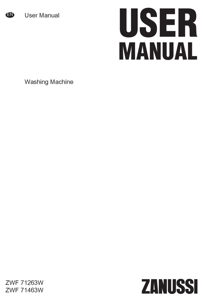 Zanussi ZWF 71263W user manual
